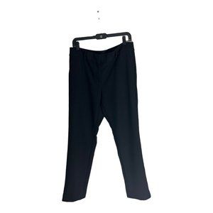 LOFT Slim Dress Pants Women's Size 10 Black High Waist Stretch Career Classy